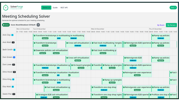 Meeting Scheduling (Python)