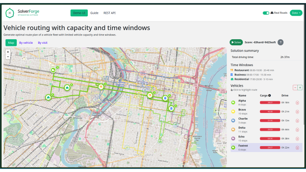 Vehicle Routing (Python)